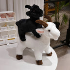 Goat Plush Toy – Cute Farm Animal Stuffed Toy