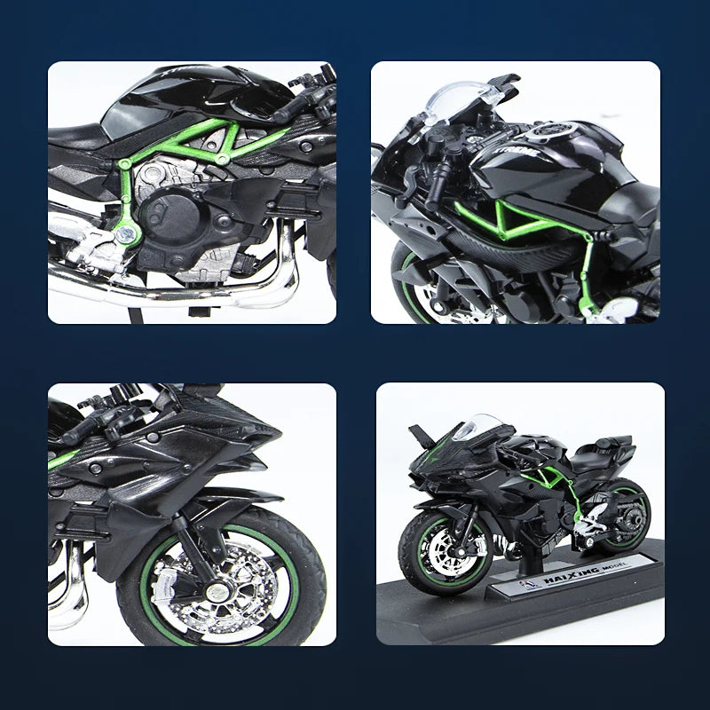 Diecast Motorcycle Model – 1:18 Metal Toy