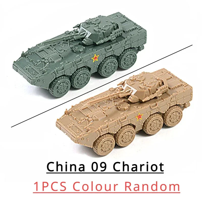 Tank Model Kit – 1:144 Scale Military Vehicle Set