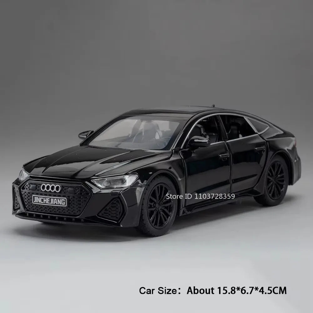 Diecast Sports Car – 1:32 Alloy Pull-Back Toy