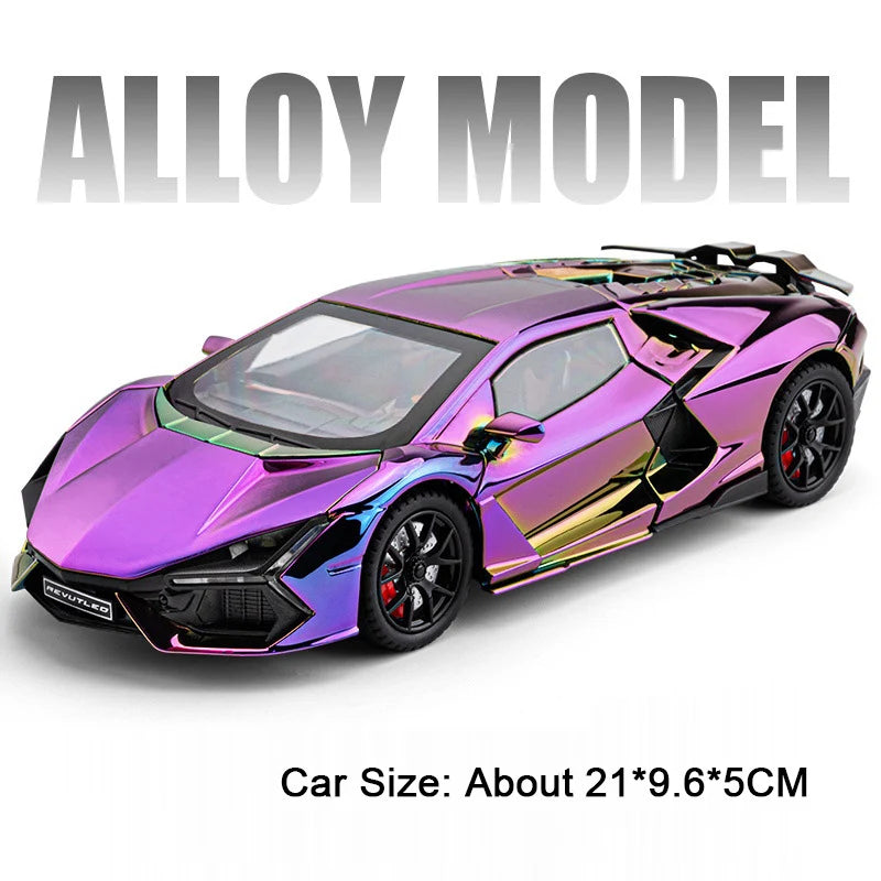 Diecast Sports Car – 1:24 Alloy Toy