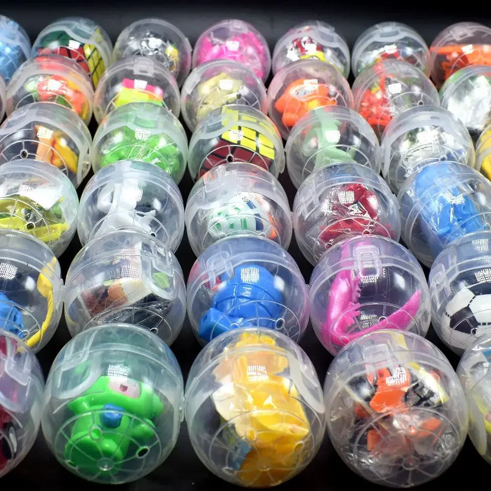 Transparent Egg Toy 5-10pcs Plastic Surprise Party Favor