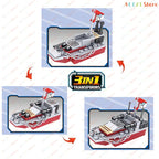 Ship Building Blocks Set – Ship & Aircraft Model Construction Kit