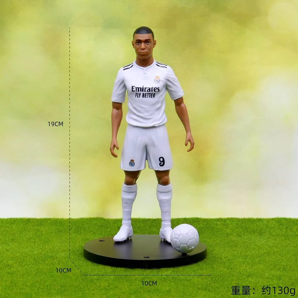 Football Action Figure 18-20cm Soccer Player Collectible Model