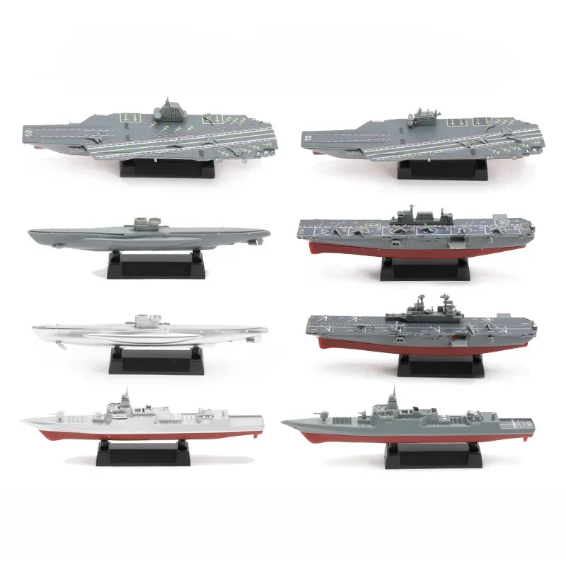 Battleship Model Kit – 1:1200 Scale Warship Assembly