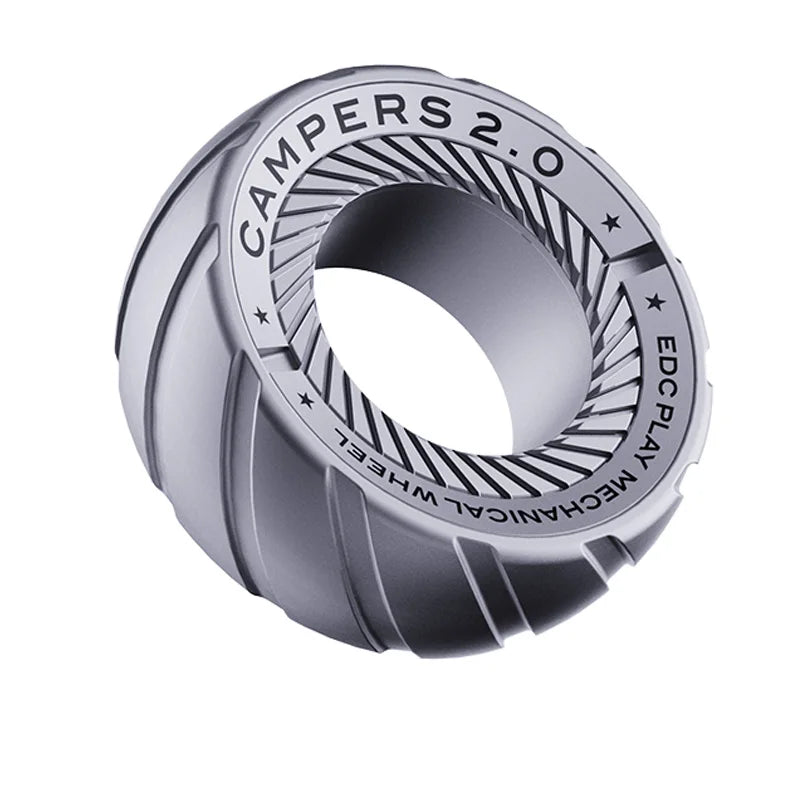 Magnetic Spinner Ring – Metal Fidget Toy for Stress Relief