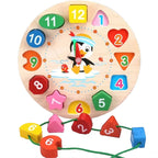 Wooden Montessori Puzzle – Baby Learning Board