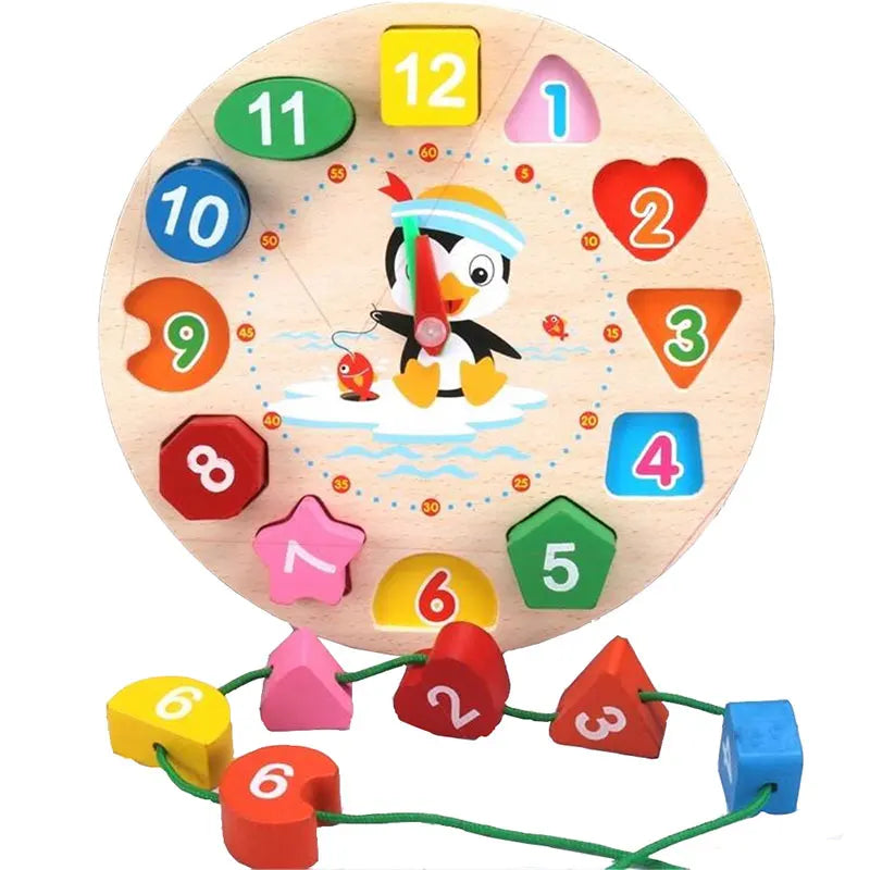Wooden Montessori Puzzle – Baby Learning Board