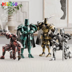 Medieval Knight Action Figure – Movable DIY Warrior Toy