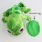 16cm Chameleon Plush Toy – Magnetic Shoulder Kawaii Stuffed Animal