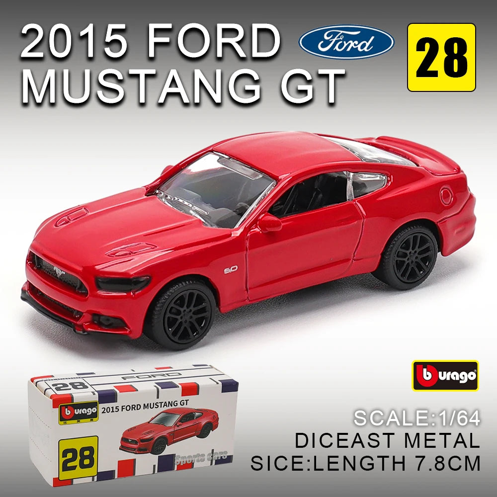 1:64 Diecast Model Car – Metal Collectible Vehicle for Display