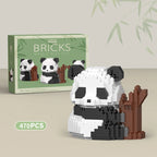 Panda Building Blocks – Mini Animal DIY Set