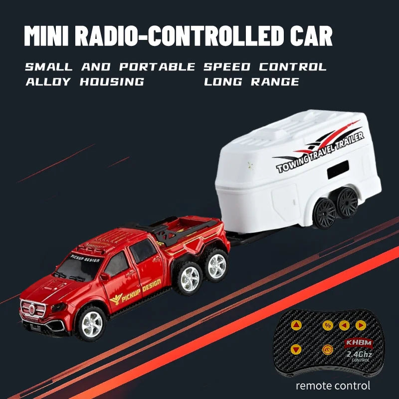 1:64 RC Car Mini Alloy Remote Control Vehicle