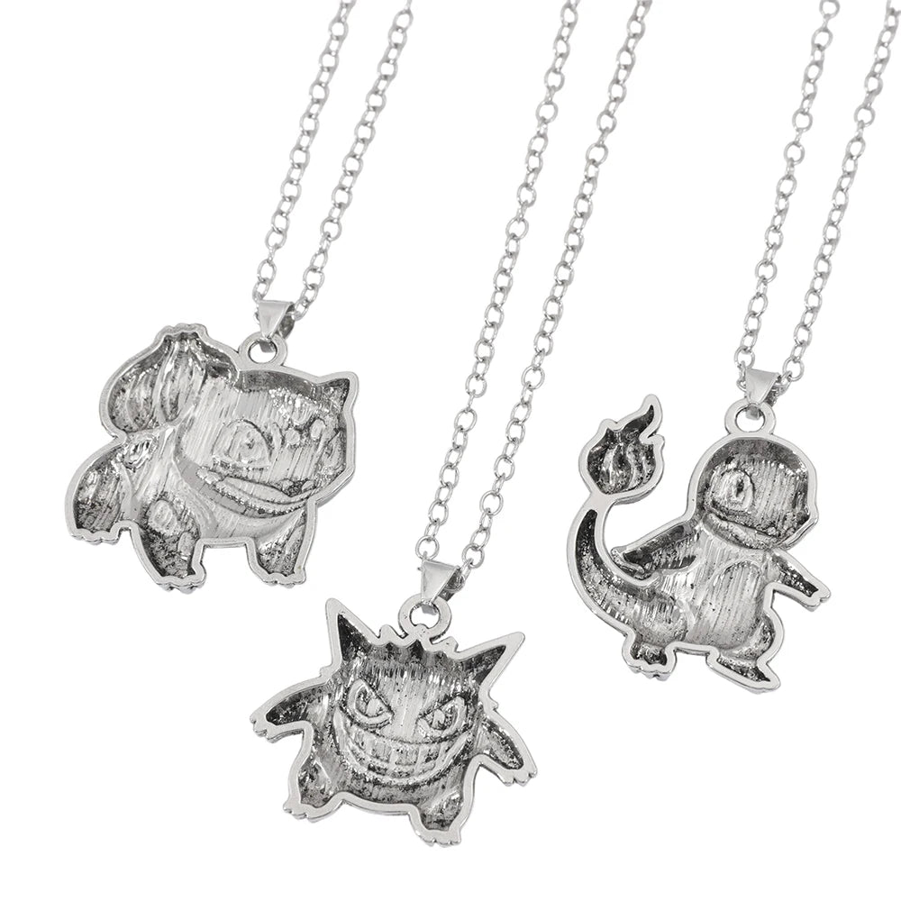 Anime Pendant Necklace – Metal Cosplay Jewelry for Fans