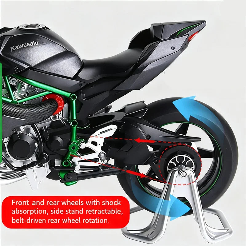 1:9 Alloy Motorcycle Model Diecast Racing Collectible