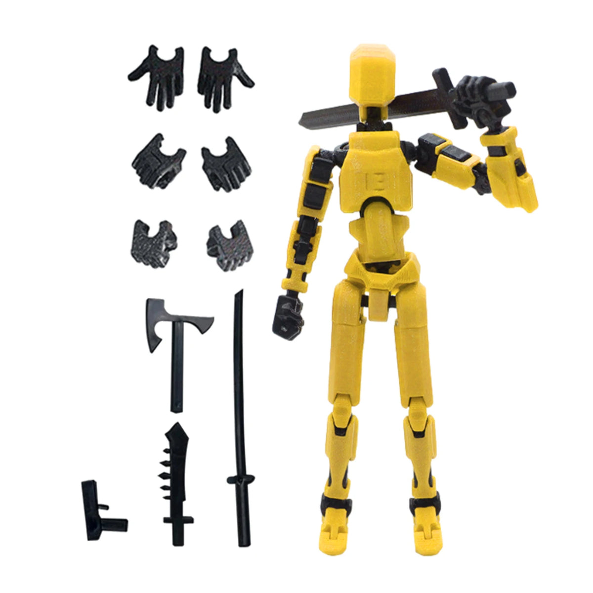 Transforming Robot Action Figure – Multi-Joint Toy