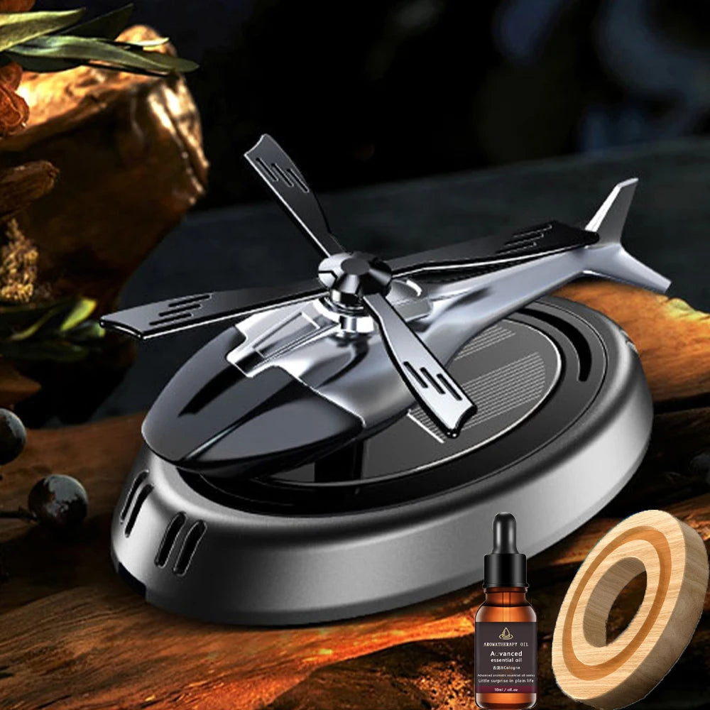 Solar Car Air Freshener – Rotating Diffuser