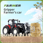 RC Farm Tractor 1:24 with Trailer Remote Control Farm Vehicle