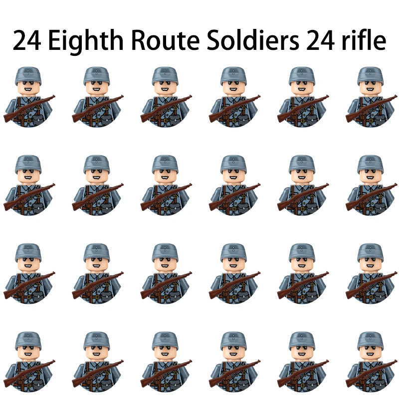 Army Building Blocks Set – Soldier & Military Construction Toy