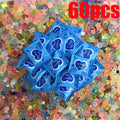 Mini Animal Figurines – 60-Piece Glow in the Dark Resin Set