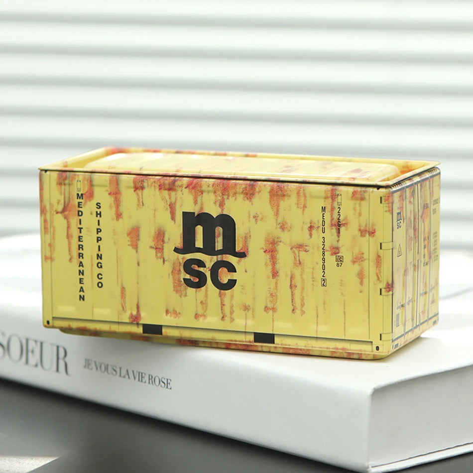 Mini Storage Box – Iron Desktop Container for Small Items