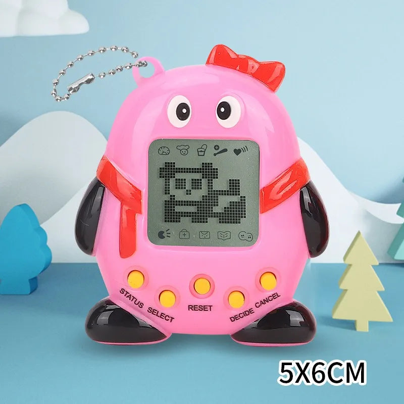 Kids Electronic Pets Game Tamagotchi Handheld Game Console Toy in Russian Original German Spanish Polish Virtual Digital Pet Toy