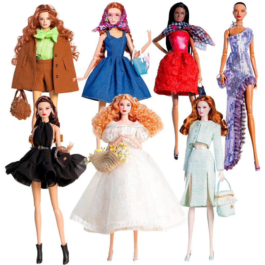 Fashion Doll – 1/6 32cm Supermodel Doll with PVC Design