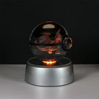 3D Crystal Ball Night Light – LED Decorative Display Lamp