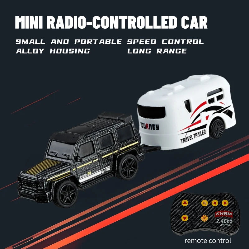 1:64 RC Car Mini Alloy Remote Control Vehicle