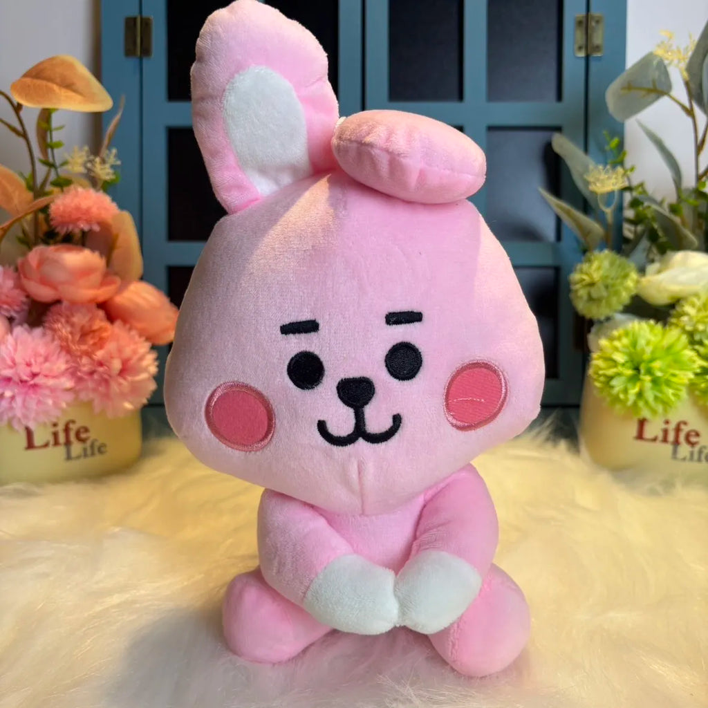 Hot B-T-21 Plush Toy Tata Koay Shooky Mang Cooky Cartoon Animal Backpack Key Mobile Phone Pendant Office Toys Friend Gift