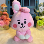 Hot B-T-21 Plush Toy Tata Koay Shooky Mang Cooky Cartoon Animal Backpack Key Mobile Phone Pendant Office Toys Friend Gift