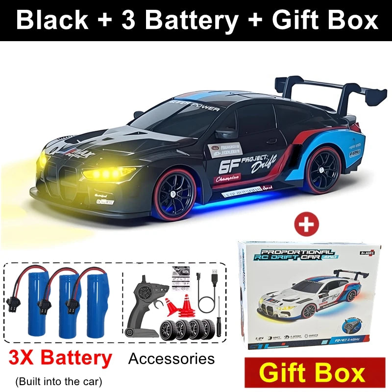RC Drift Car – High-Speed Racing Car with LED