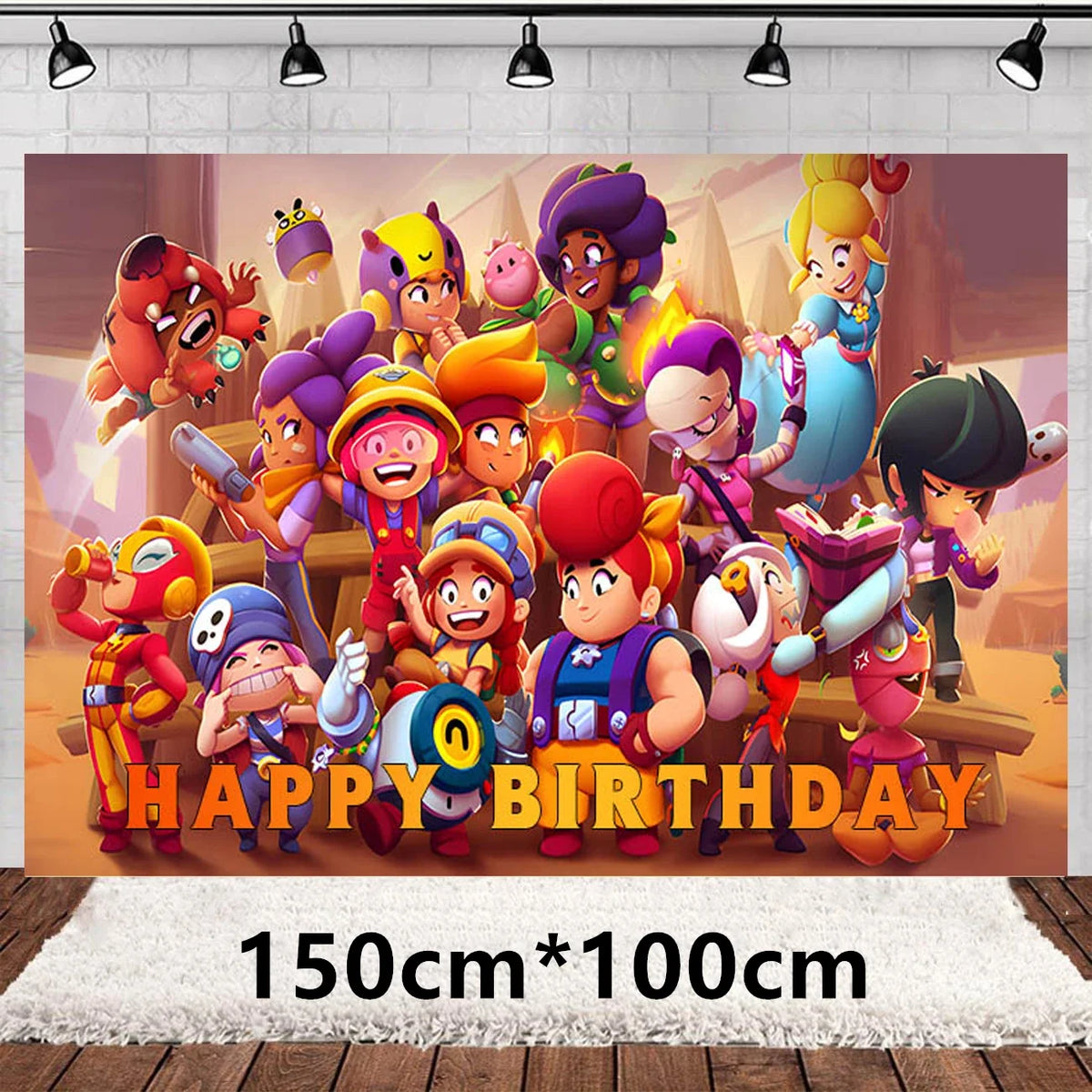 Birthday Party Decorations Set – Banner, Balloons & Cake Toppers