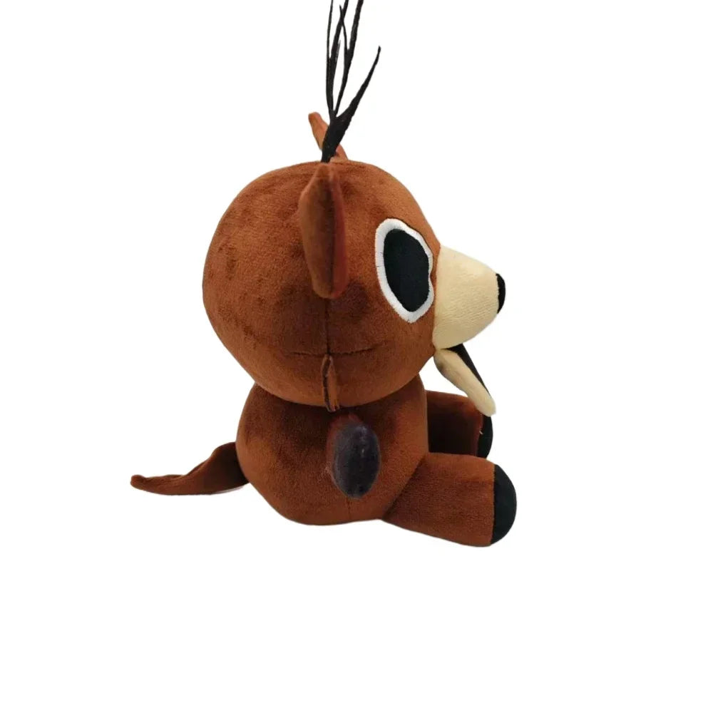Deer Character Plush Doll Soft Stuffed Toy Halloween Gift