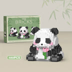 Panda Building Blocks – Mini Animal DIY Set