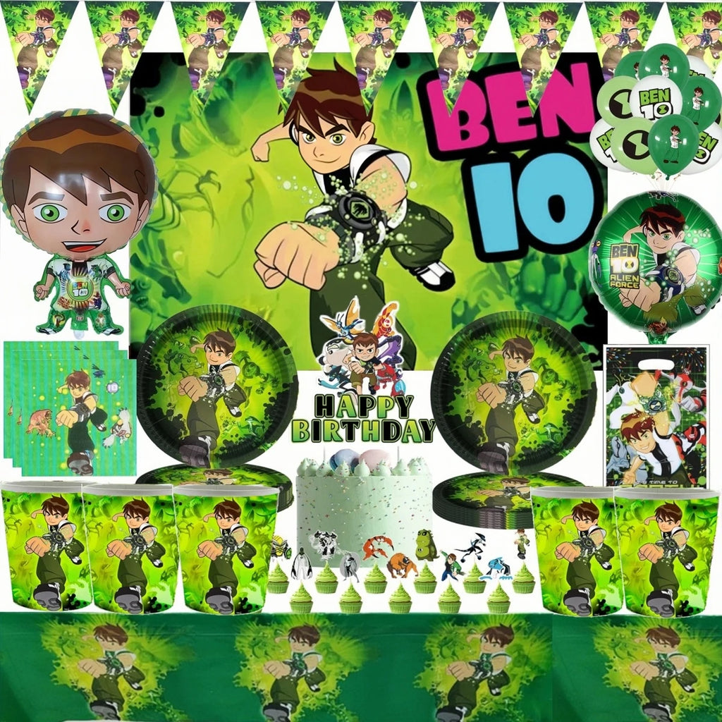 Birthday Party Tableware – Kids Party Plates Decore