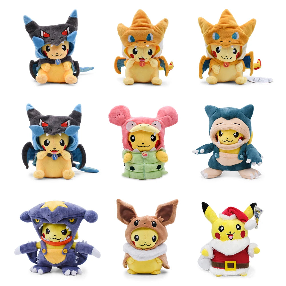20-30cm Pikachu Plush Toy Character Stuffed Animal