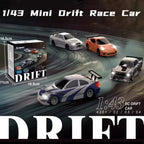 RC Drift Car 1:43 4WD Mini Remote Control Racing Car