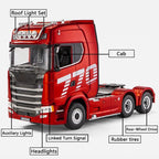 RC Engineering Truck 1:18 19CH Remote Control Tractor Trailer