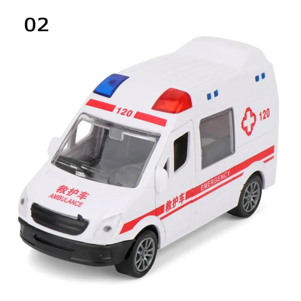 Diecast Emergency Vehicle – Police, Fire Truck & Ambulance