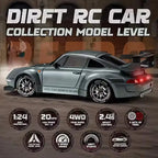RC Drift Car 1:24 4WD High Speed Remote Control Racing Car