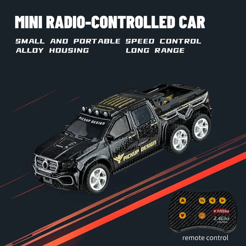 1:64 RC Car Mini Alloy Remote Control Vehicle
