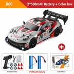 RC Drift Car 4WD Remote Control Car with LED Lights, 2.4GHz