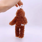 Monkey Plush Keychain – 20cm Soft Animal Pendant