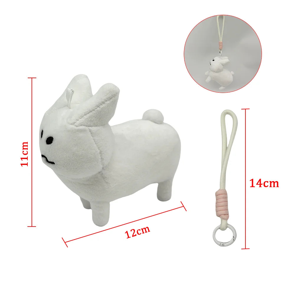 TreasuringU New 30cm Chance Plush Toys Cute Cartoon Rabbits Stuffed Dolls Slasher Game Plushie For Boy Girl Birthday Gifts