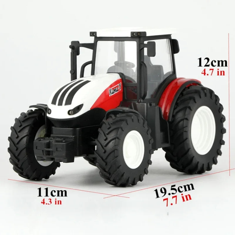RC Farm Tractor 1:24 with Trailer Remote Control Farm Vehicle