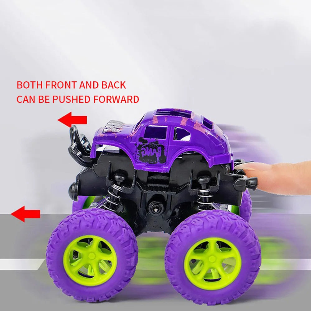 4PCS/2PCS/1PC Inertial Off-Road Vehicle Toys - Suitable for Halloween, Christmas, Boys and Girls Gifts