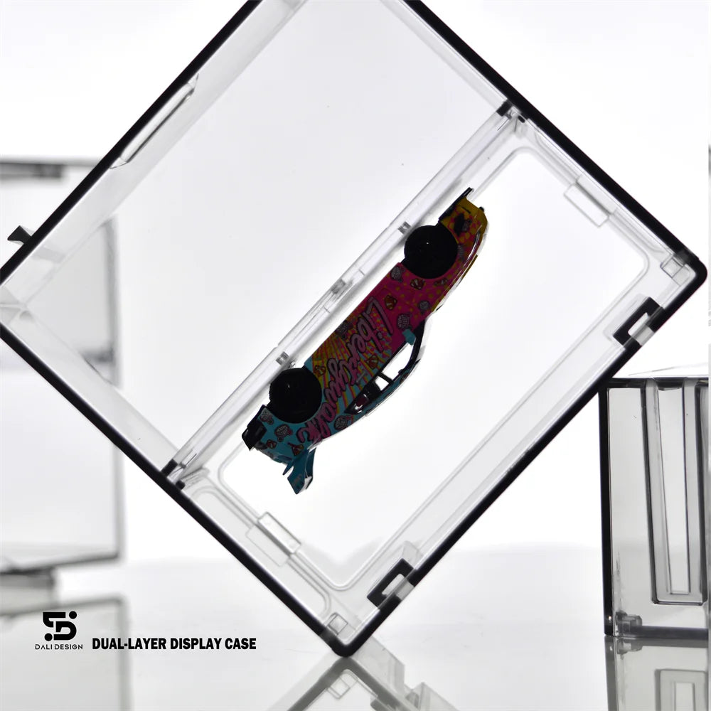 1:64 Diecast Car Display Case – Clear Acrylic Collection Box