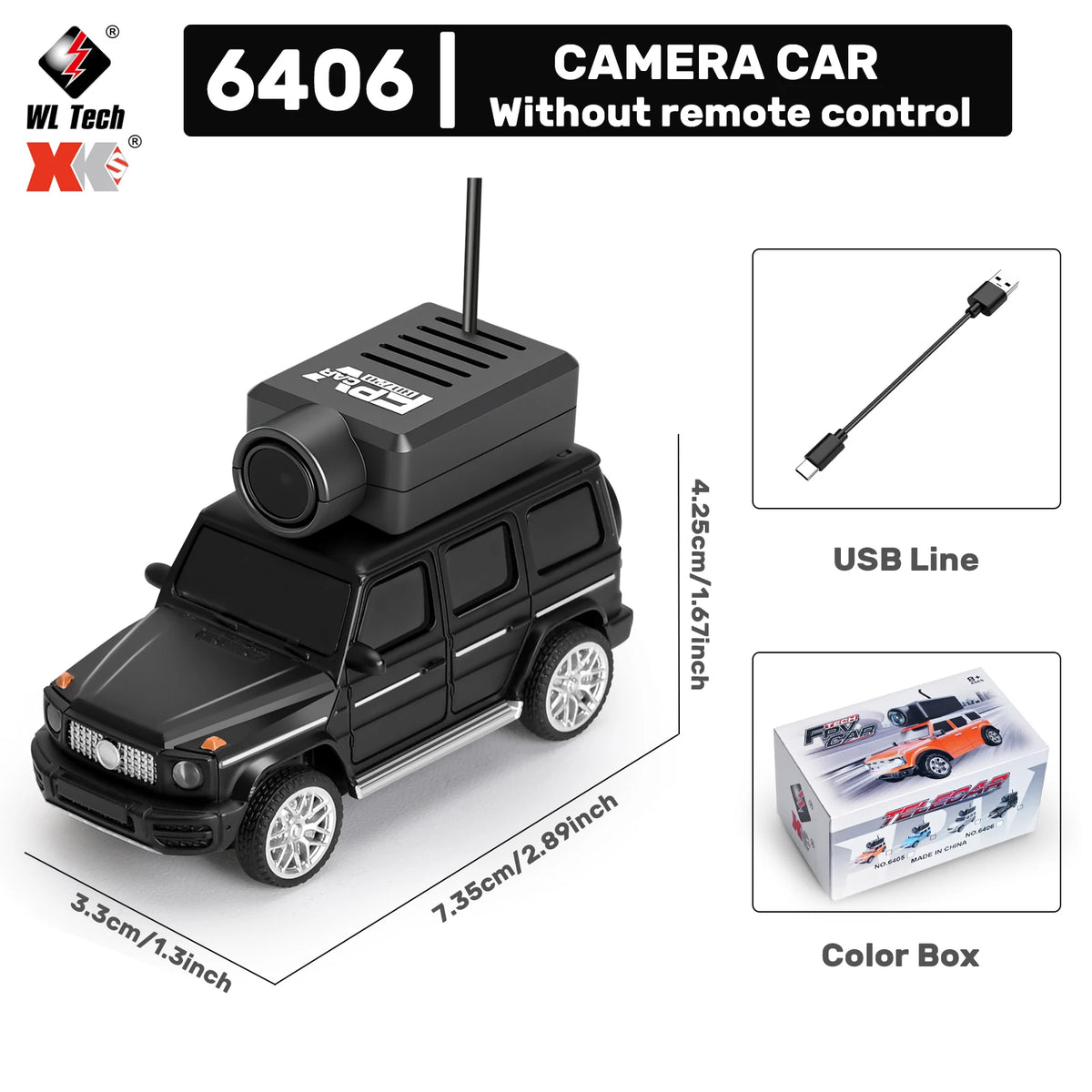 Mini RC Car – FPV Camera WiFi App Control Car