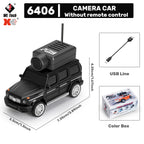 Mini RC Camera Car 1:64 720P FPV WiFi Remote Control Racing Toy